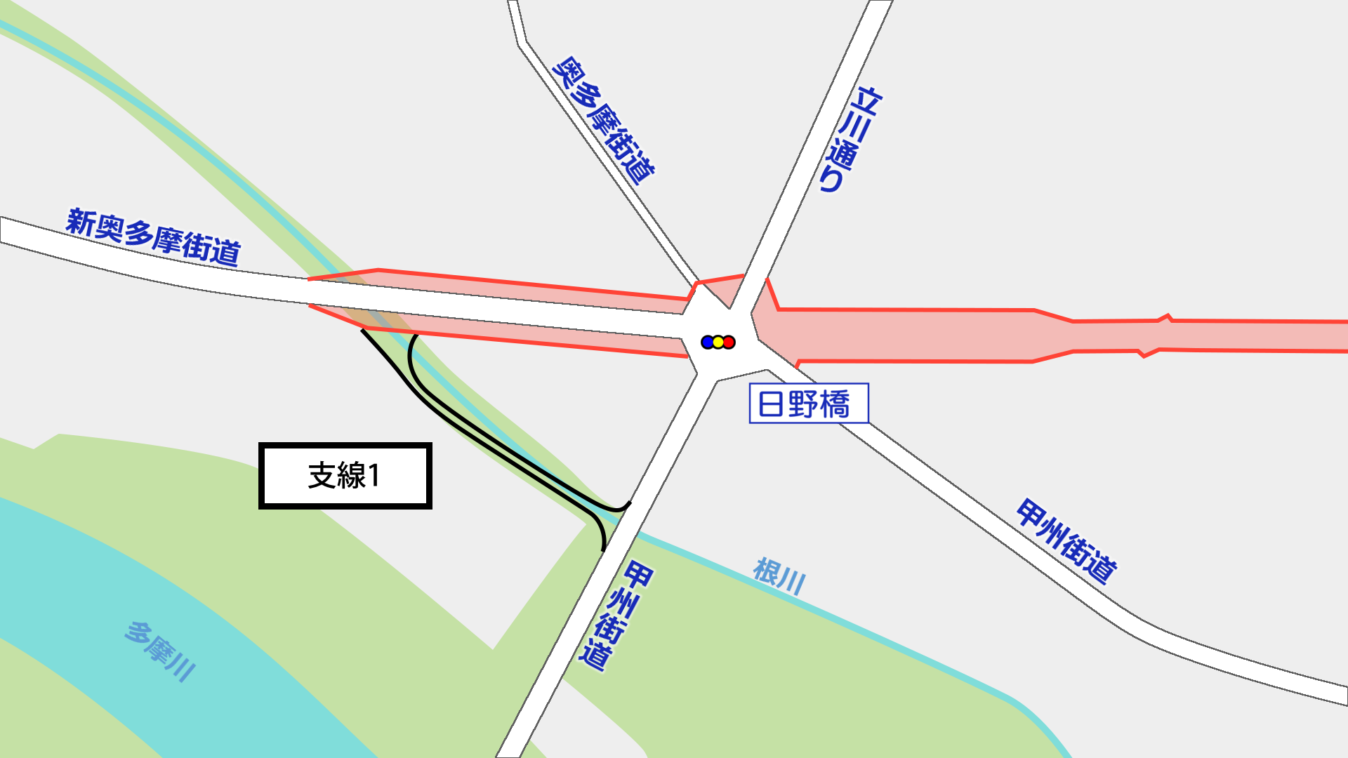 矢川北団地 日野橋 さくら通り延伸 着手前状況18 9 俺の居場所 まち記録サイト