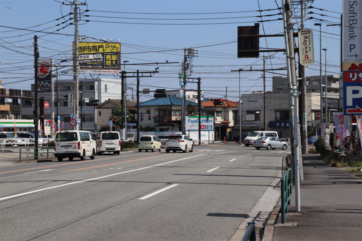 矢川北団地 日野橋 さくら通り延伸 着手前状況18 9 俺の居場所 まち記録サイト