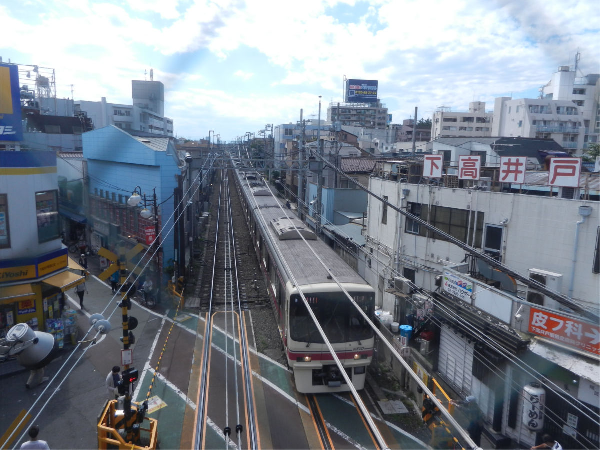 京王線高架化 下高井戸駅 現況18 6 俺の居場所 まち記録サイト