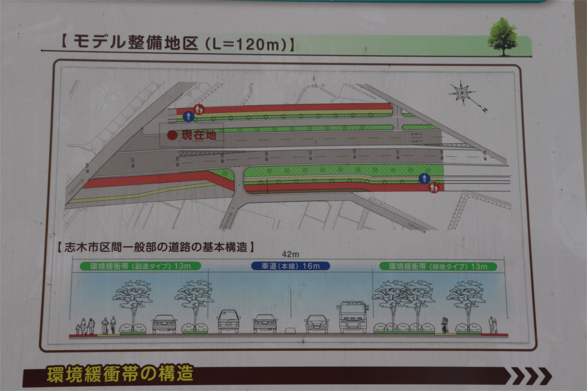 国道254号和光富士見バイパスの モデル整備地区 を見てきた 俺の居場所 まち記録サイト