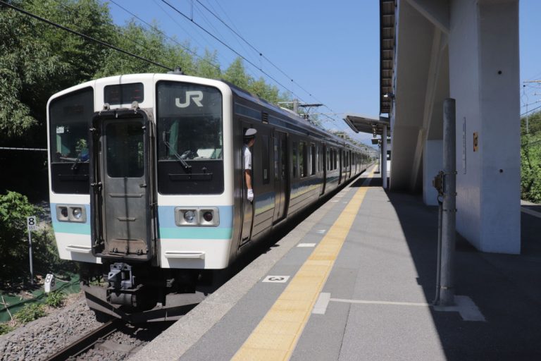 スイッチバック旅(5) 静かな穴山駅 | 俺の居場所-まち記録サイト