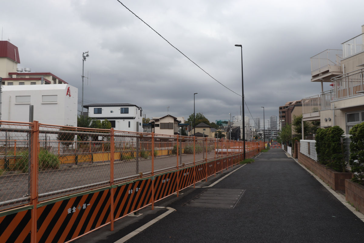 スマイルプラザ中央町前の様子