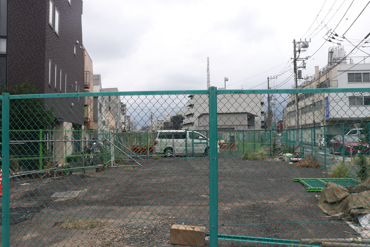 目黒郵便局前交差点から北向き