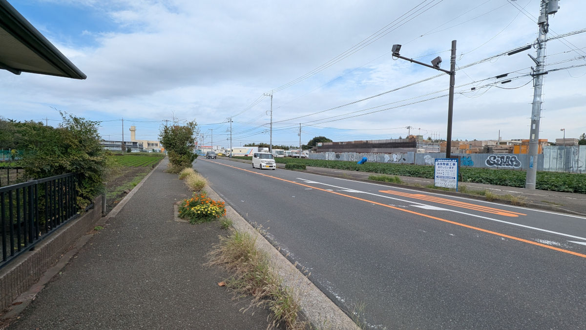 中瀬谷消防出張所の南側