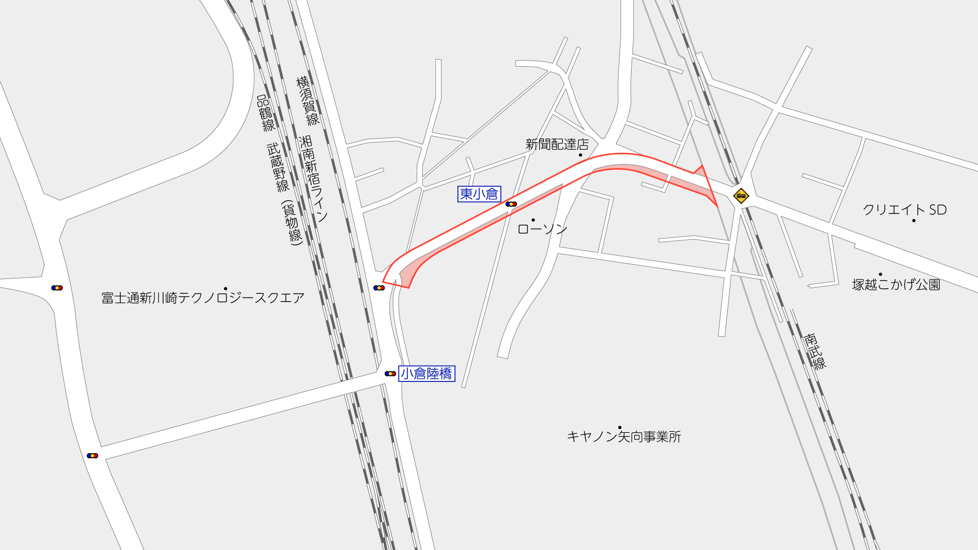 川崎3・5・10号塚越南加瀬線